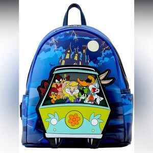 NWT WB 100th Anniversary Looney Tunes & Scooby Doo Mashup Loungefly